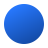 icono circulo azul